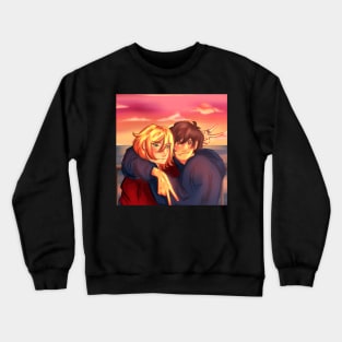 Ash and Eiji sunset Crewneck Sweatshirt